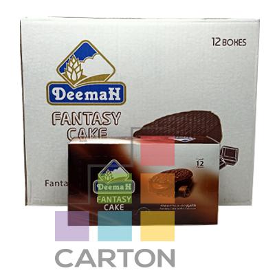 DEEMAH TREATO FANTASY CHOCOLATE CAKE 12*12*40GM